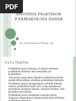 Asistensi Farmakologi Dasar