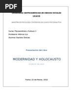 Modernidad y Holocausto