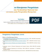 Best Practices - Pengelolaan Jurnal Ilmiah Di PTM