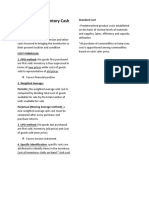 CHAPTER 17: Inventory Cash Flow