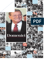 Sen. Pete Domenici Special Section