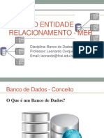 DER - Modelo Diagrama Entidade Relacionamento