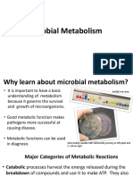 Microbial Metabolism