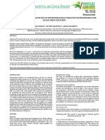 Formulation and Evaluation of Metronidazole Tableted Microspheres For Colon Drug Delivery