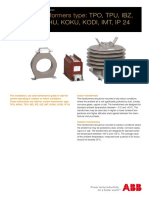 Abb-Dtr Current Transformers en 11-01a PDF