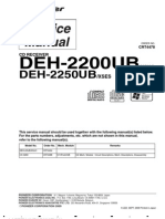 Deh-2200ub, 2250ub (CRT4478)