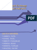 Stock Exchange Bse/Nse/Otc