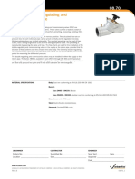 Oventrop Double Regulating and Commissioning Valve: Carbon Steel Pipe - Grooved Valves