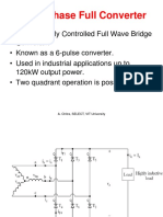 3 Phase Full Wave Converter RL Load