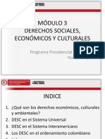 Derechos Sociales Economicos y Culturales