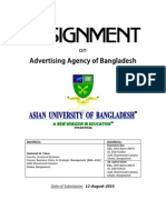 Assignment On Ad Agency of Bangladesh