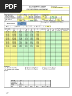 Pipe THK Calculation