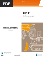 ABREX NSSMC Abrasion Resistance Plate Catalogue PDF