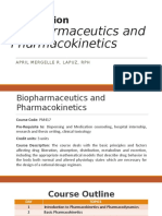 Orientation - Biopharmaceutics