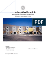 Análisis Vivienda Alto Hospicio - Aplicaciones Éticas en Construcción