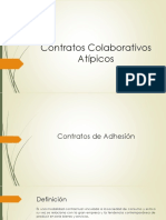 Contratos Colaborativos Atípicos