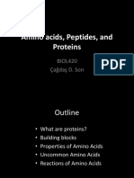 Amino Acids, Peptides, and Proteins I 2013