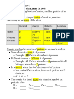 2.1.4 Notes (Chapter 4) 4.2 The Structure of An Atom (P. 108)