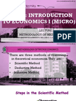 Methodology of Microeconomics (New)