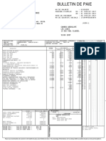 Bulletin de Salaire Juillet 2017 PDF