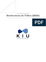 Restricciones de Trafico - DEI 8