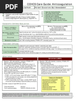 Anticoagulation Care Guide