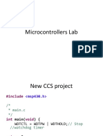 Microcontrollers Lab