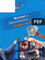 Manual - Codigos de Ética Periodística CALANDRIA