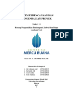 Sistem Perencanaan Dan Pengendalian Proyek