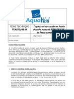 5001 D Tuyaux Et Raccords en Fonte Ductile NBN en 545 Et Leurs Assemblages