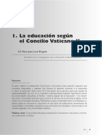 02 - La Educación Según El Concilio Vaticano II