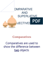 Comparative and Superlative Adjectives Presentation