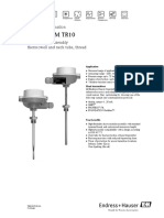 Thermowell Omnigrad M TR10 (TT-101, TT-201, TT-301, TT-302, TT-303A, TT-303B) PDF