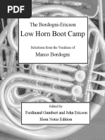 Bordogni Low Horn Bootcamp Sample