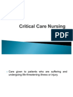 Critical Care Nursing