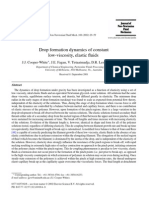 Drop Formation Dynamics of Constant Low-Viscosity, Elastic Fluids