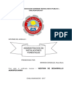 Primer Informe Modular