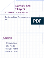 Topic 6: Network and Transport Layers: Business Data Communications, 4e