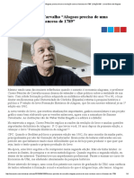 Cícero Péricles de Carvalho "Alagoas Precisa de Uma Revolução Como A Francesa de 1789" - Edição 839 - Jornal Extra de Alagoas