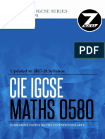 Mathematics Notes PDF