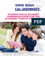 CSMU International Student Admission Guide For Academic Year of 2017-2018