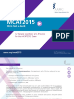 MCAT 2015 - MiniTest - Ebook PDF