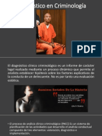 Diagnostico en Criminología