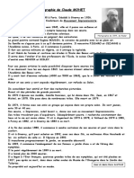 Biographie de Claude Monet PDF