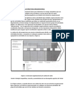 La Cadena de Valor y La Estructura Organizacional