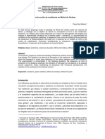 Resistencia de Certeau PDF