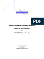 Membrane Filtration HNDBK