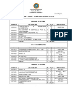 Pensum de Ing Industrial