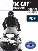 2002 Arctic Cat Mountain Cat 570 SNOWMOBILE Service Repair Manual PDF