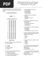 Examen de Fisica 5to Año